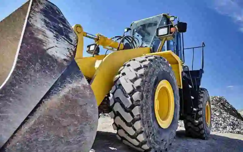 Radlader für Schüttguttransport